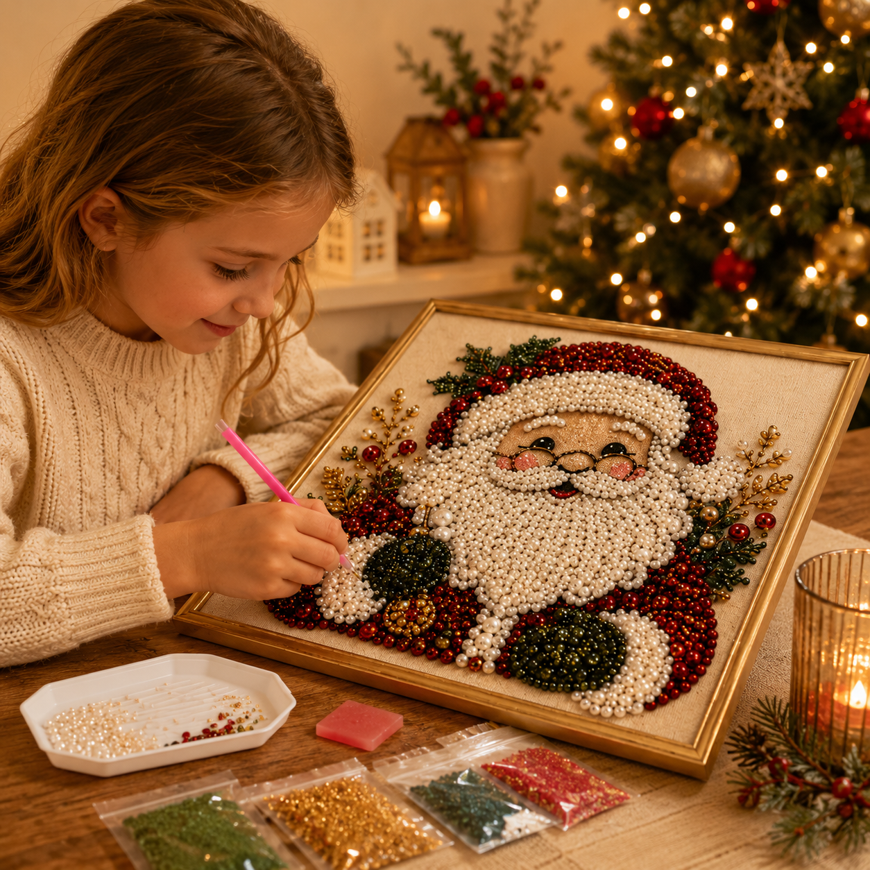 PearlJoy™ Christmas Pearl Art Kit