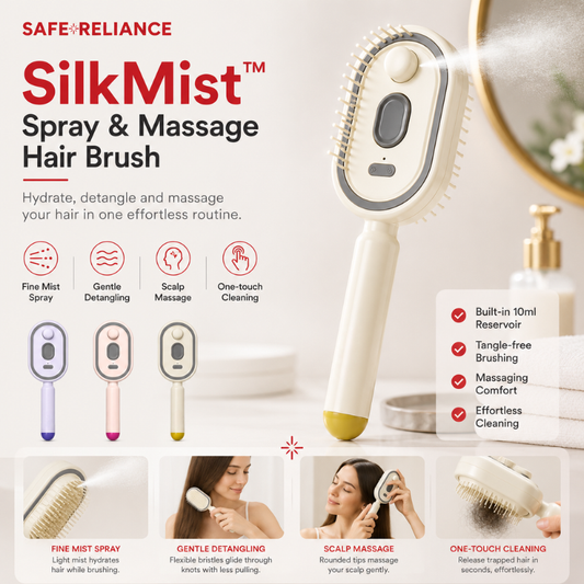 SilkMist™ Electric Spray Hair Brush