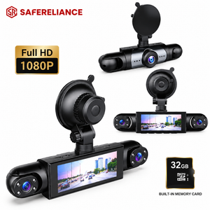 DriveProof™ | 4-Camera HD Dash Cam with Night Vision & Parking Protection