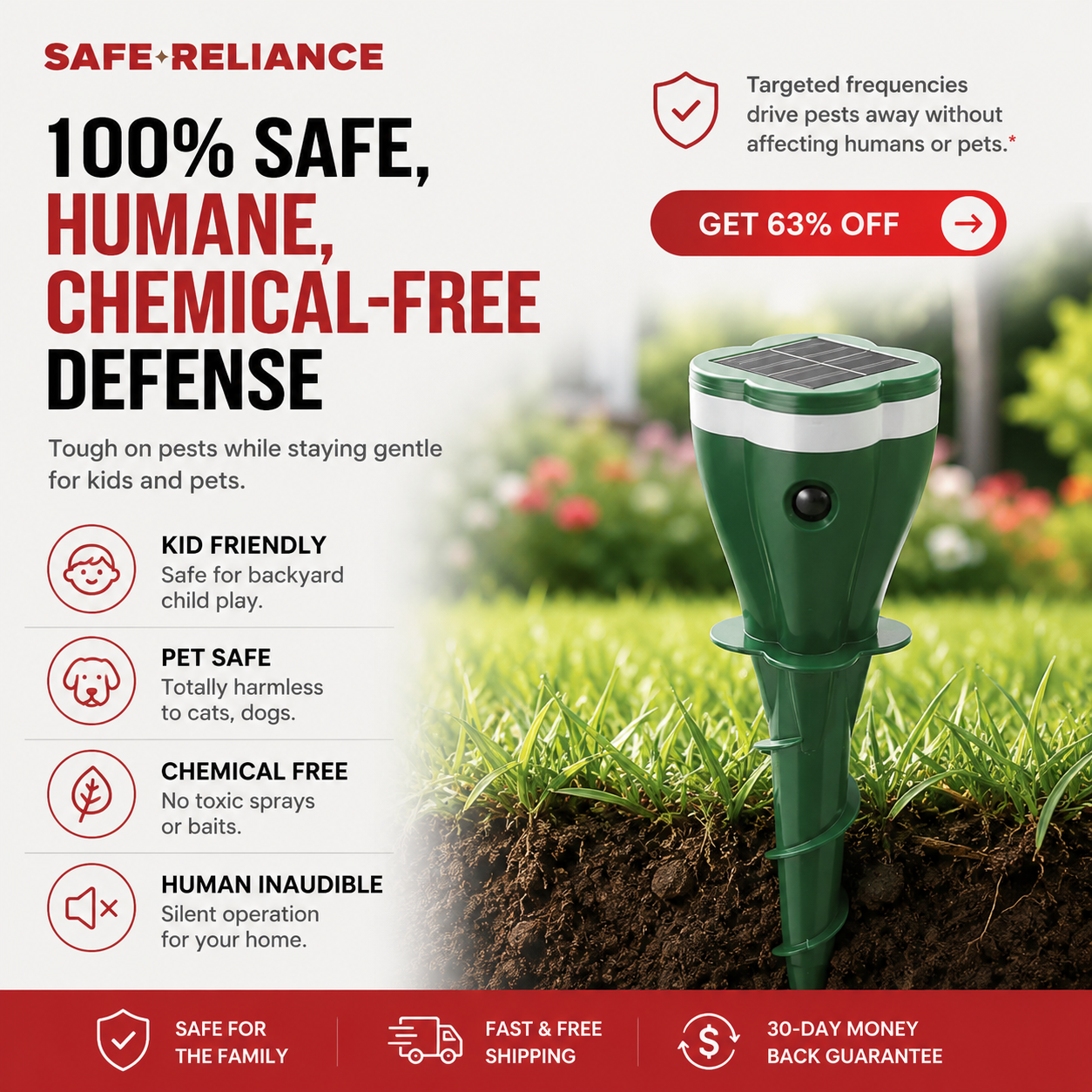 SolarGuard™ Animal Repeller