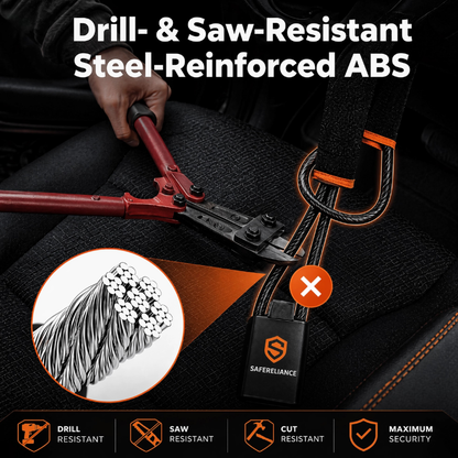 SteerGuard™ Anti-Theft Steering Wheel Lock for Cars