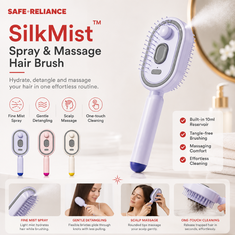 SilkMist™ Electric Spray Hair Brush