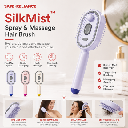 SilkMist™ Electric Spray Hair Brush