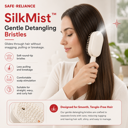 SilkMist™ Electric Spray Hair Brush