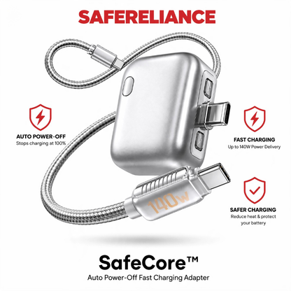 SafeCore™ Auto Power-Off Fast Charging Adapter