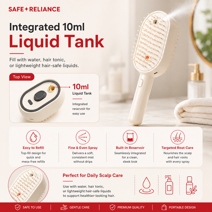 SilkMist™ Electric Spray Hair Brush