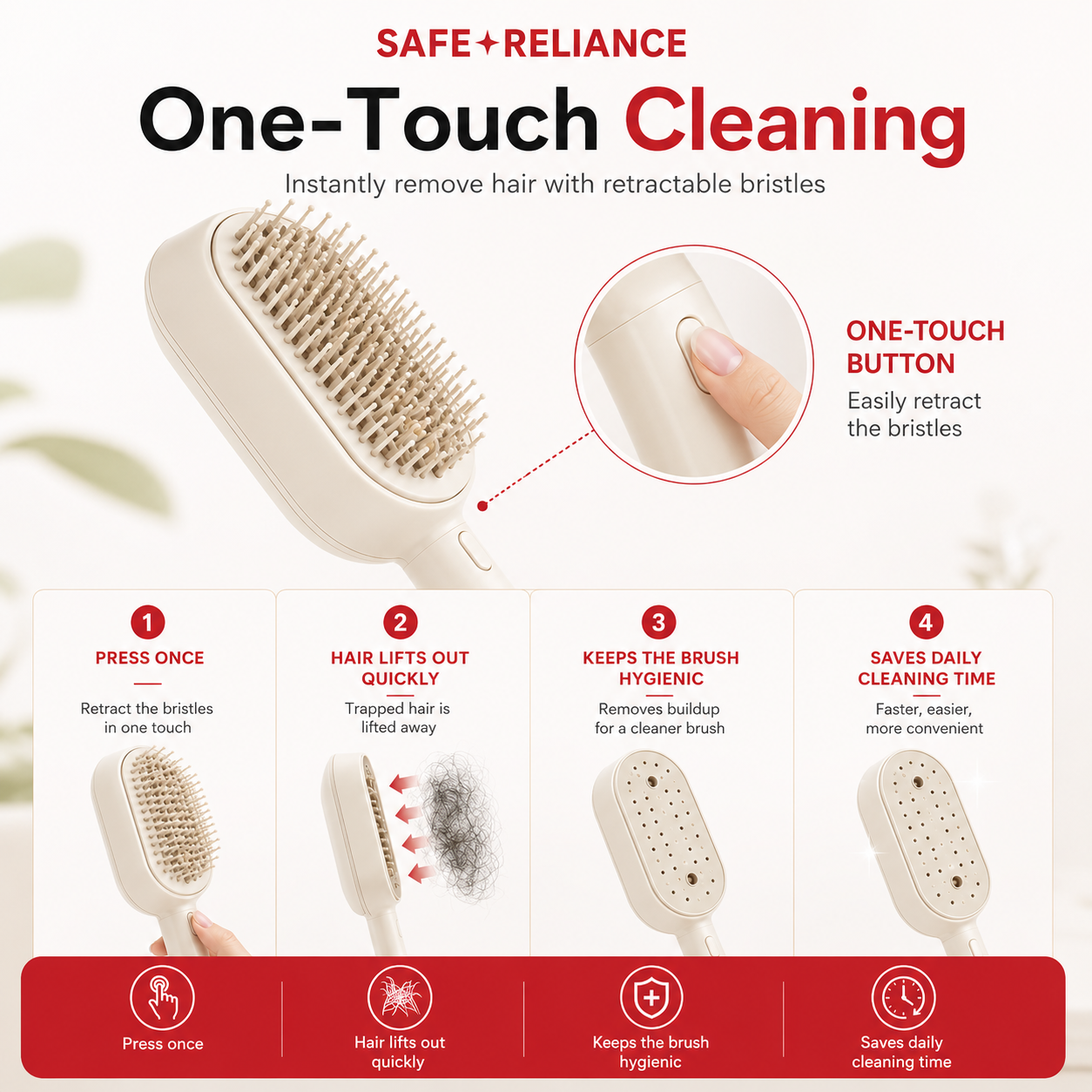 SilkMist™ Electric Spray Hair Brush
