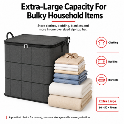 SafeStow™ Oversized Moving & Storage Bag with Reinforced Handles