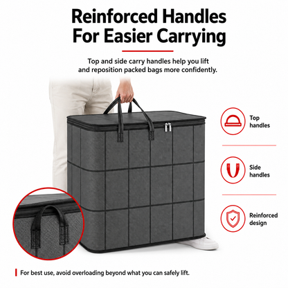 SafeStow™ Oversized Moving & Storage Bag with Reinforced Handles