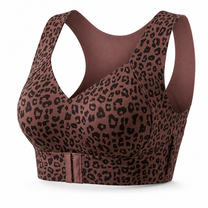 AlignLift™ Wireless Posture Support Bra – Front Closure Cross Back Bra