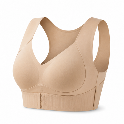 AlignLift™ Wireless Posture Support Bra – Front Closure Cross Back Bra