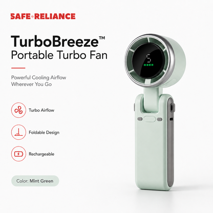 TurboBreeze™ Portable Turbo Fan