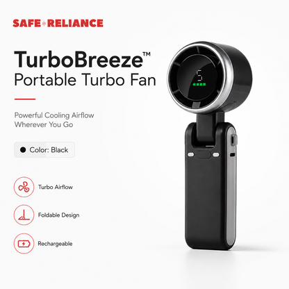 TurboBreeze™ Portable Turbo Fan