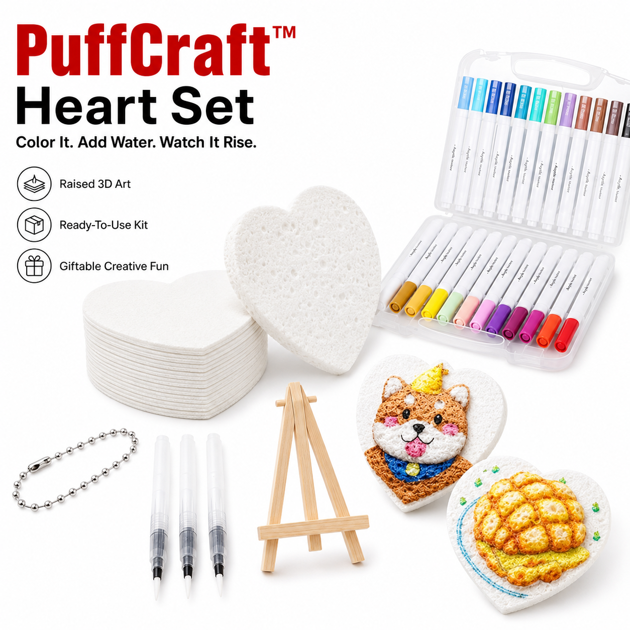 PuffCraft™ 3D Art Experience Kit