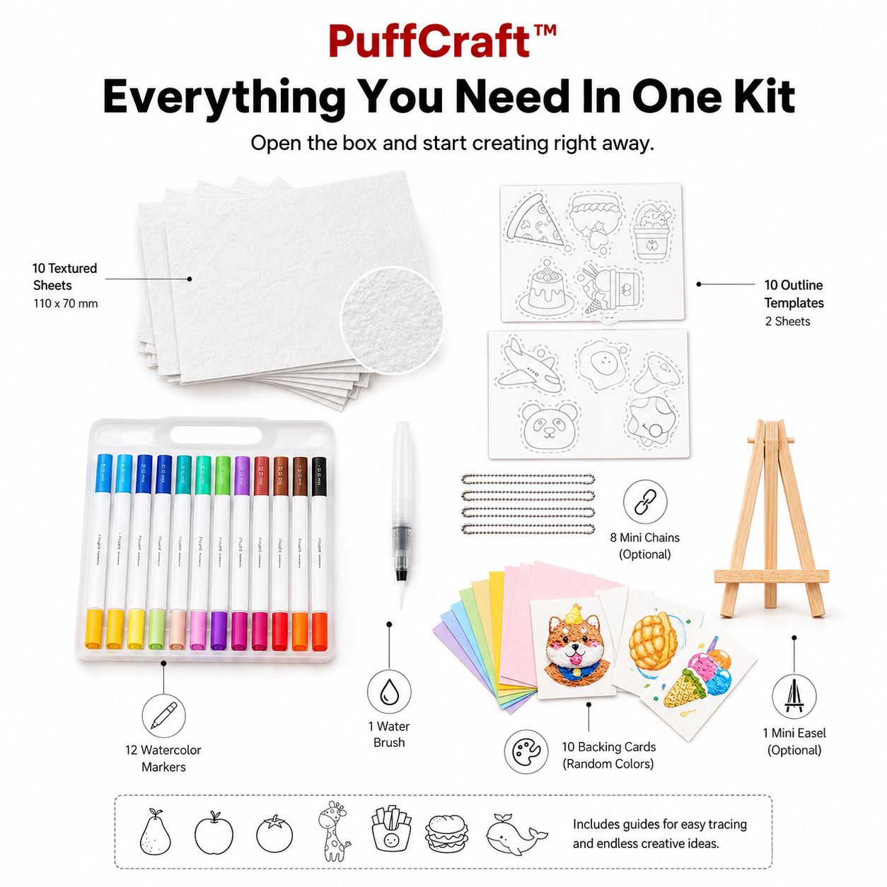 PuffCraft™ 3D Art Experience Kit