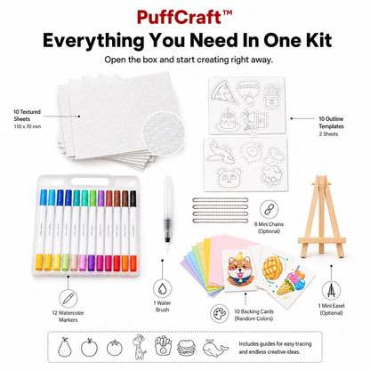 PuffCraft™ 3D Art Experience Kit