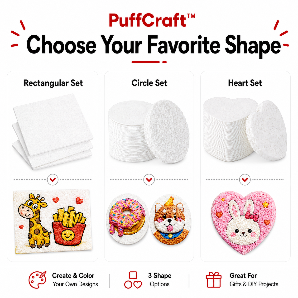 PuffCraft™ 3D Art Experience Kit