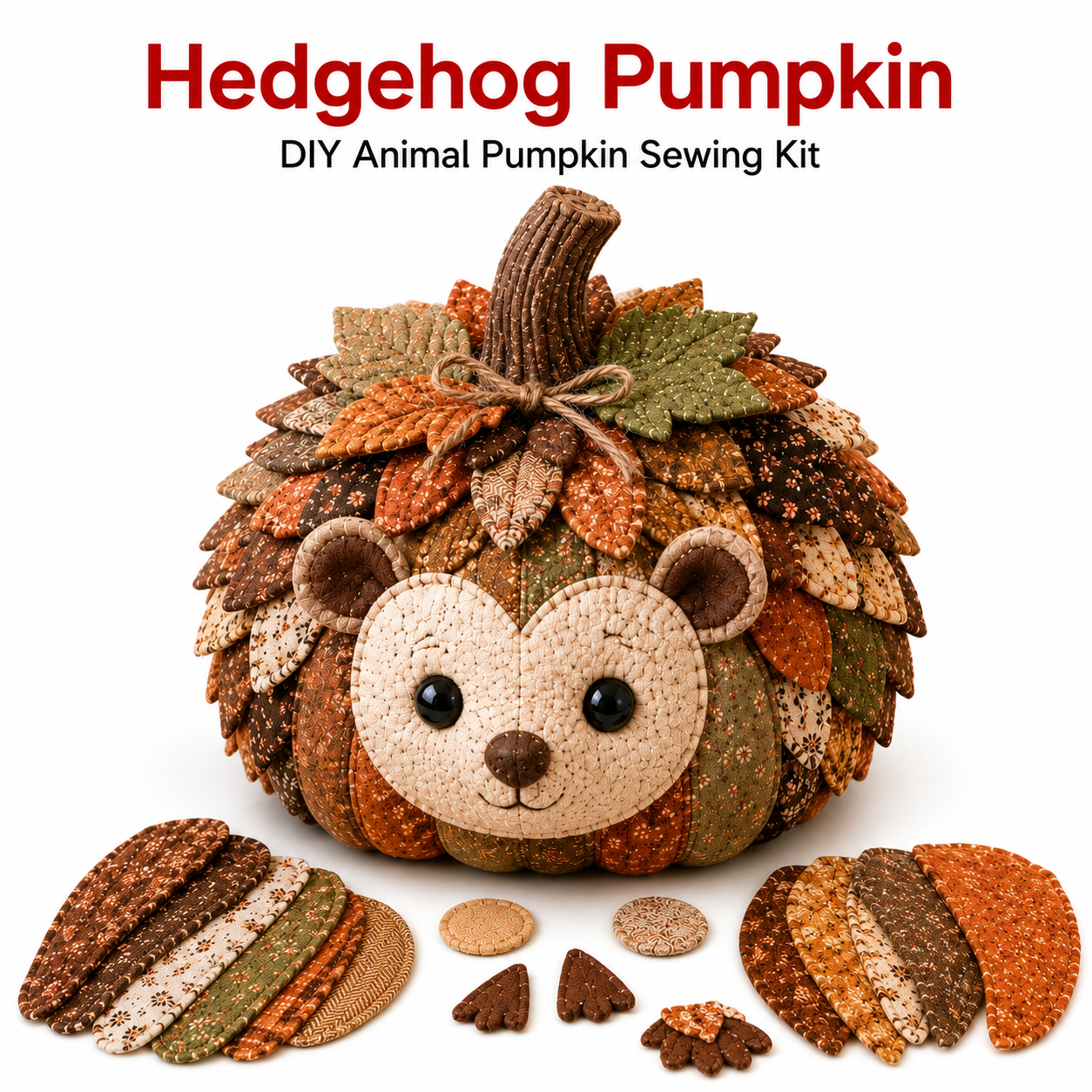 CozyCritters™ DIY Animal Pumpkin Sewing Kit