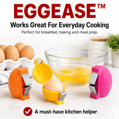 EggEase™ Easy Egg Cracker Tool