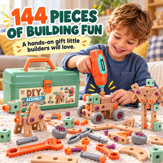 BuildBop™ 144-Piece STEM Building Kit