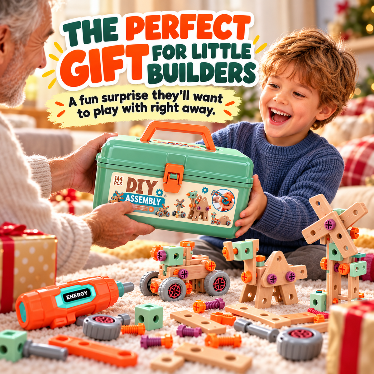 BuildBop™ 144-Piece STEM Building Kit