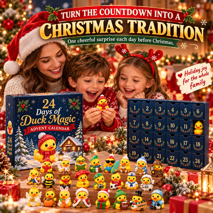 QuackJoy™ 24-Day Duck Advent Calendar