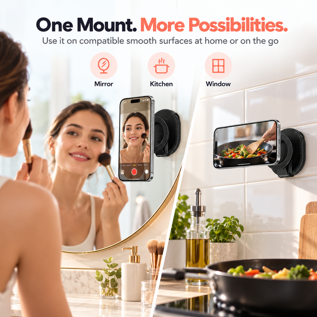 RoadPivot™ Magnetic Suction Car Phone Mount