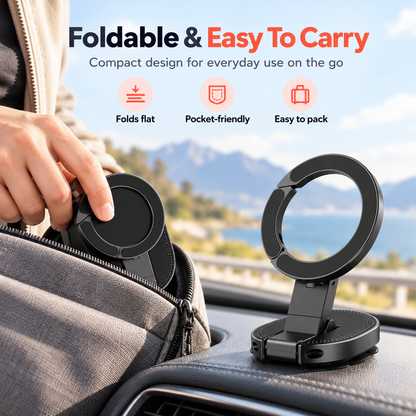 RoadPivot™ Magnetic Suction Car Phone Mount