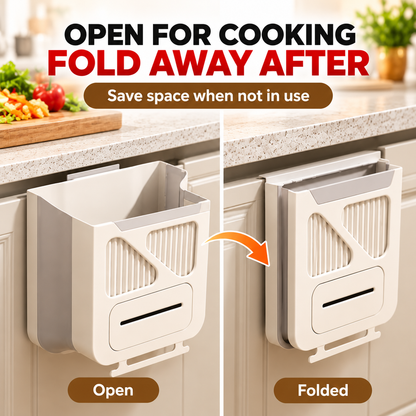 ScrapCatch™ Foldable Hanging Kitchen Trash Bin