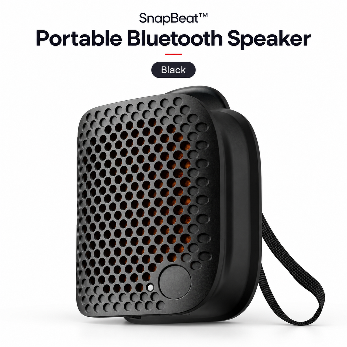 SnapBeat™ Magnetic Clip-On Bluetooth Speaker