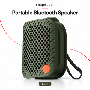 SnapBeat™ Magnetic Clip-On Bluetooth Speaker