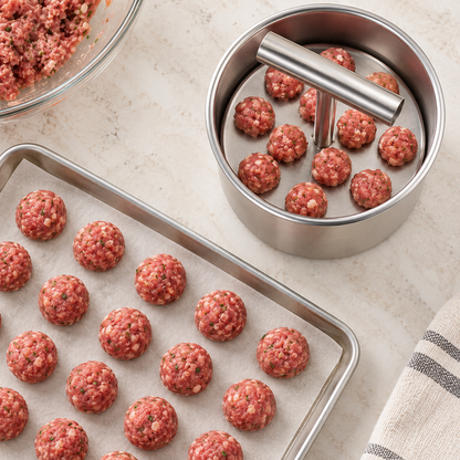 BatchBall™ Stainless Steel Meatball Maker