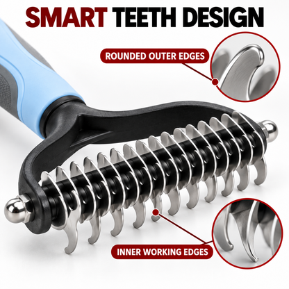 TangleLift™ Double-Sided Dematting Rake