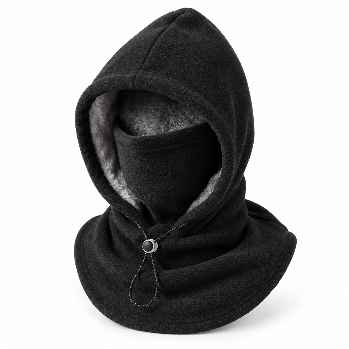 FrostGuard™ Double-Layer Fleece Winter Hood