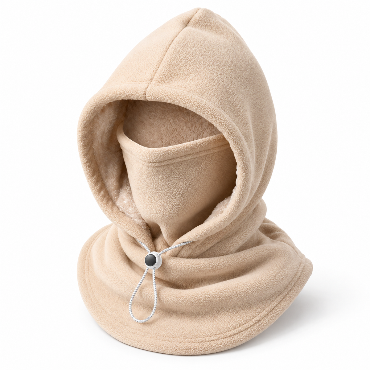 FrostGuard™ Double-Layer Fleece Winter Hood