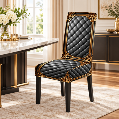RegalFit™ Baroque Stretch Dining Chair Cover