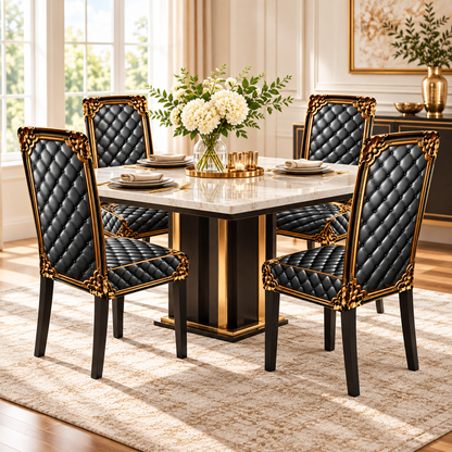 RegalFit™ Baroque Stretch Dining Chair Cover