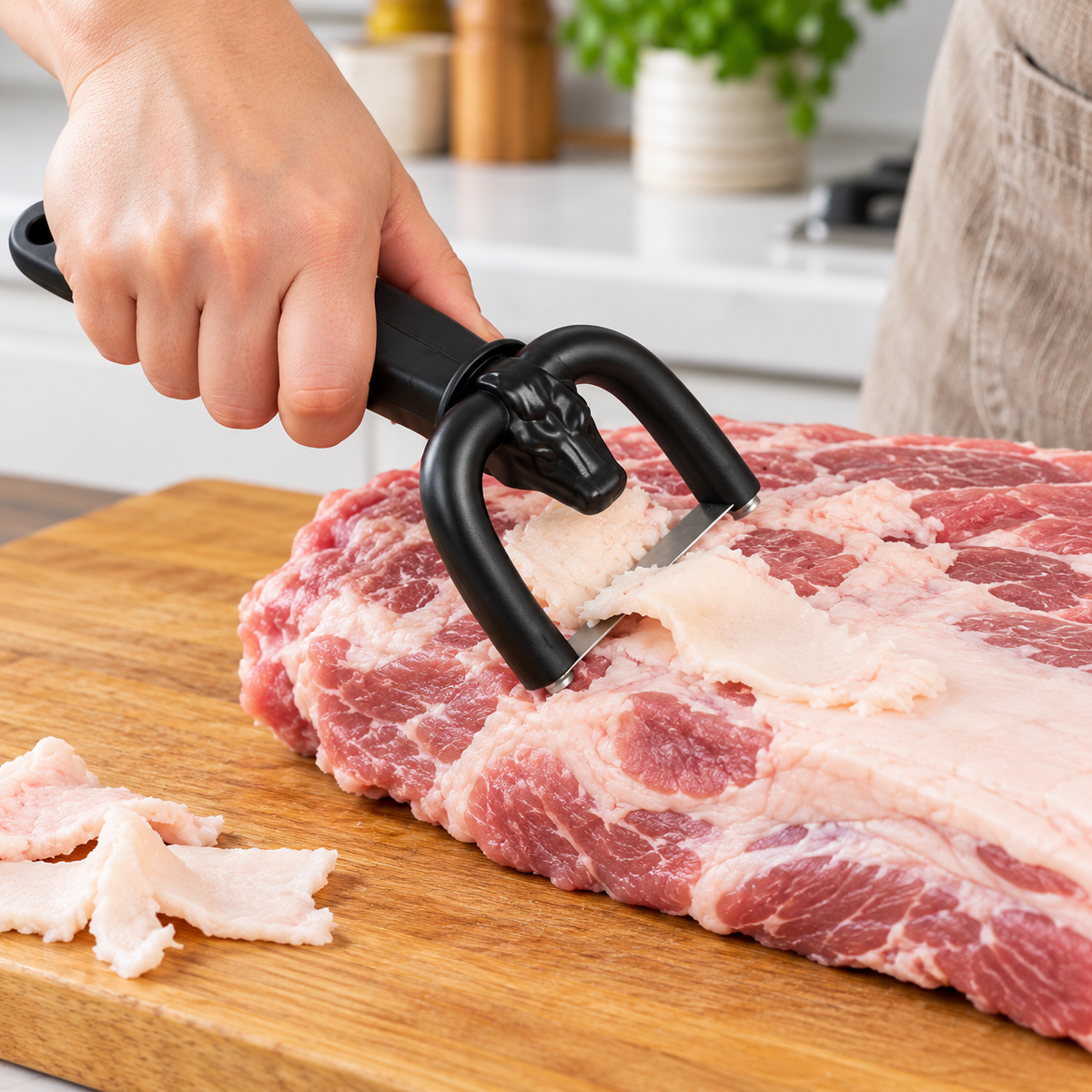 TrimGlide™ Handheld Meat Fat Trimmer