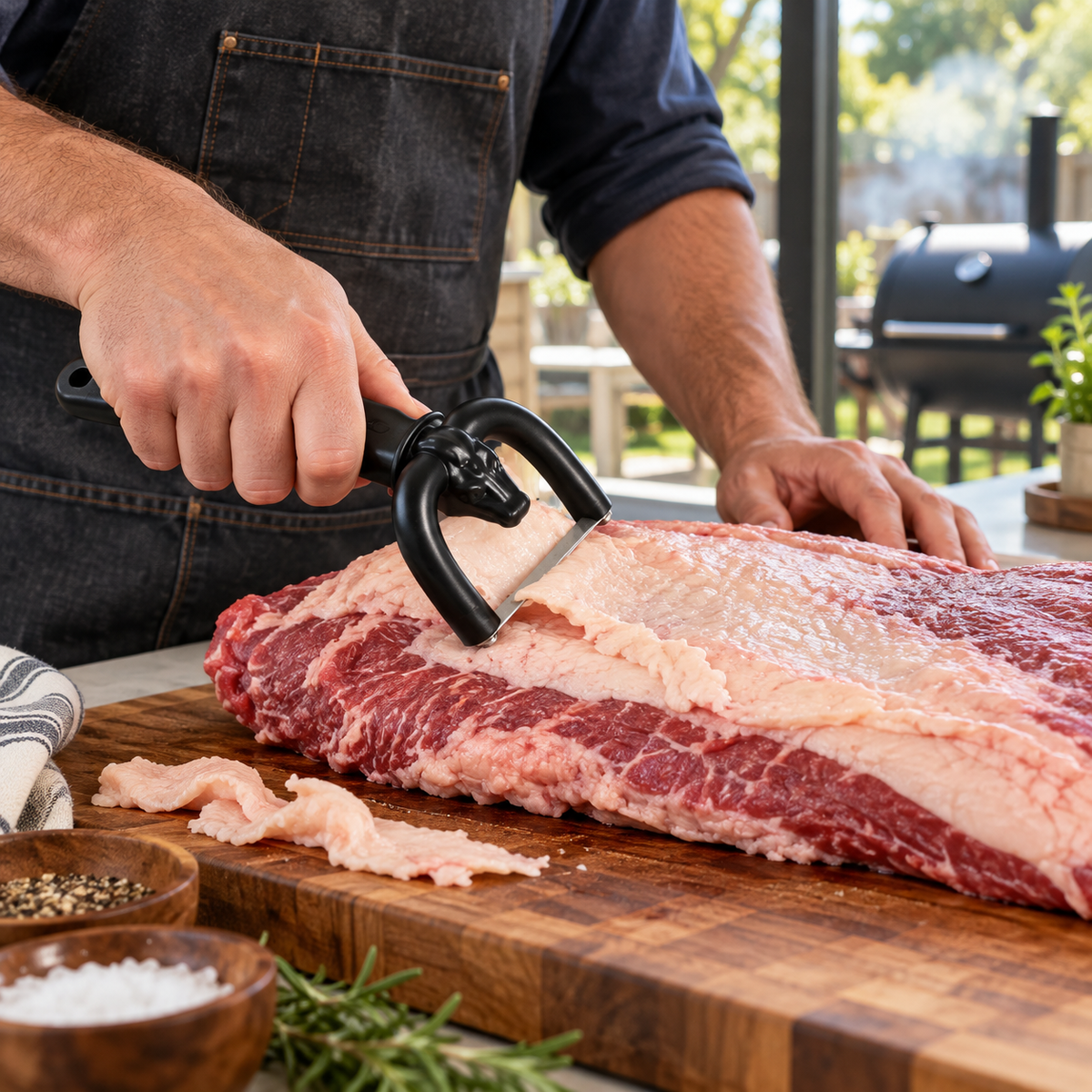 TrimGlide™ Handheld Meat Fat Trimmer